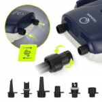 Електричний насос із наконечниками для SUP-дошки TSUNAMI CAR DAP-02 - Зображення 3