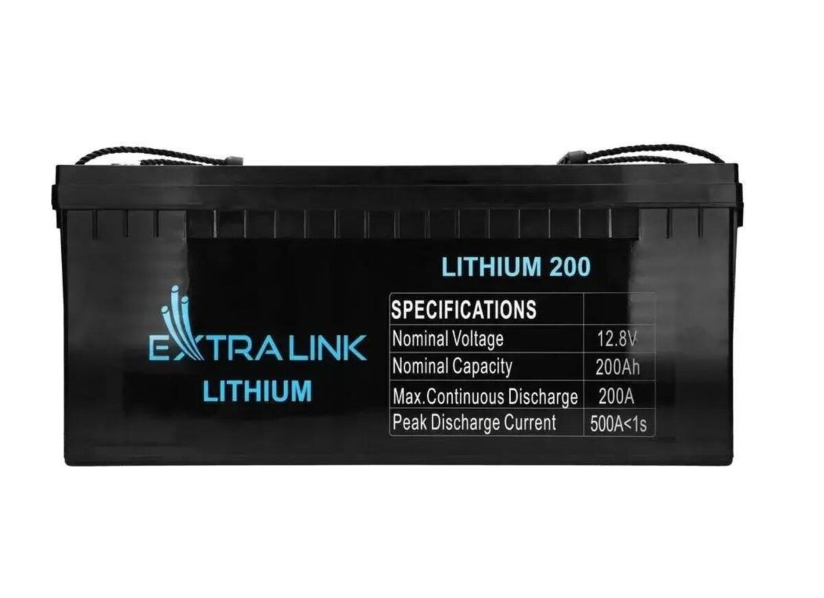 LiFePO4 акумулятор Extralink для ДБЖ/інвертора 12.8V 200Ah (EX.30479) - Зображення 6