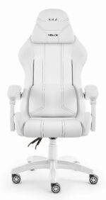 Геймерське крісло Hell's Chair HC-1014 White Black - Зображення 2