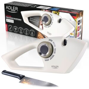 5-етапна точилка для ножів та ножиць Adler AD 4530 керамічні алмазні зубчасті гладкі ножиці