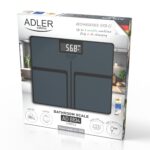 Вага підлогова акумуляторна для ванної кімнати USB-C Adler AD 8194 stripes 180 кг