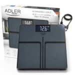 Вага підлогова акумуляторна для ванної кімнати USB-C Adler AD 8194 stripes 180 кг