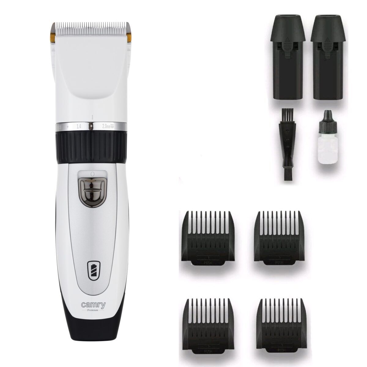 Професійна машинка для стрижки домашніх тварин Camry CR 2848 0.8–14мм
