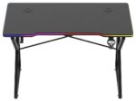 Комп'ютерний геймерський стіл Huzaro Hero 1.7 RGB чорний підсвітка - Зображення 4