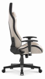 Ігрове геймерське комп'ютерне крісло Cabro C508 Beige тканина - Зображення 3