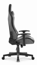 Ігрове крісло Cabro C508 Black Grey тканина - Зображення 3