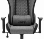 Ігрове крісло Cabro C508 Black Grey тканина - Зображення 5