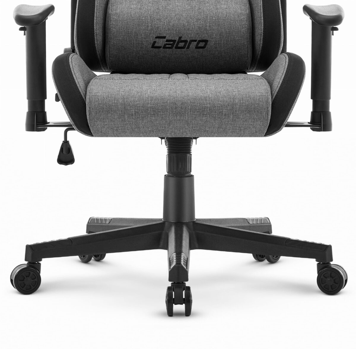 Ігрове крісло Cabro C508 Black Grey тканина - Зображення 8