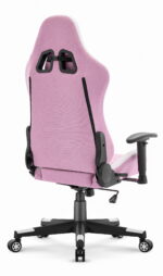 Ігрове крісло Cabro C508 Pink White тканина - Зображення 4