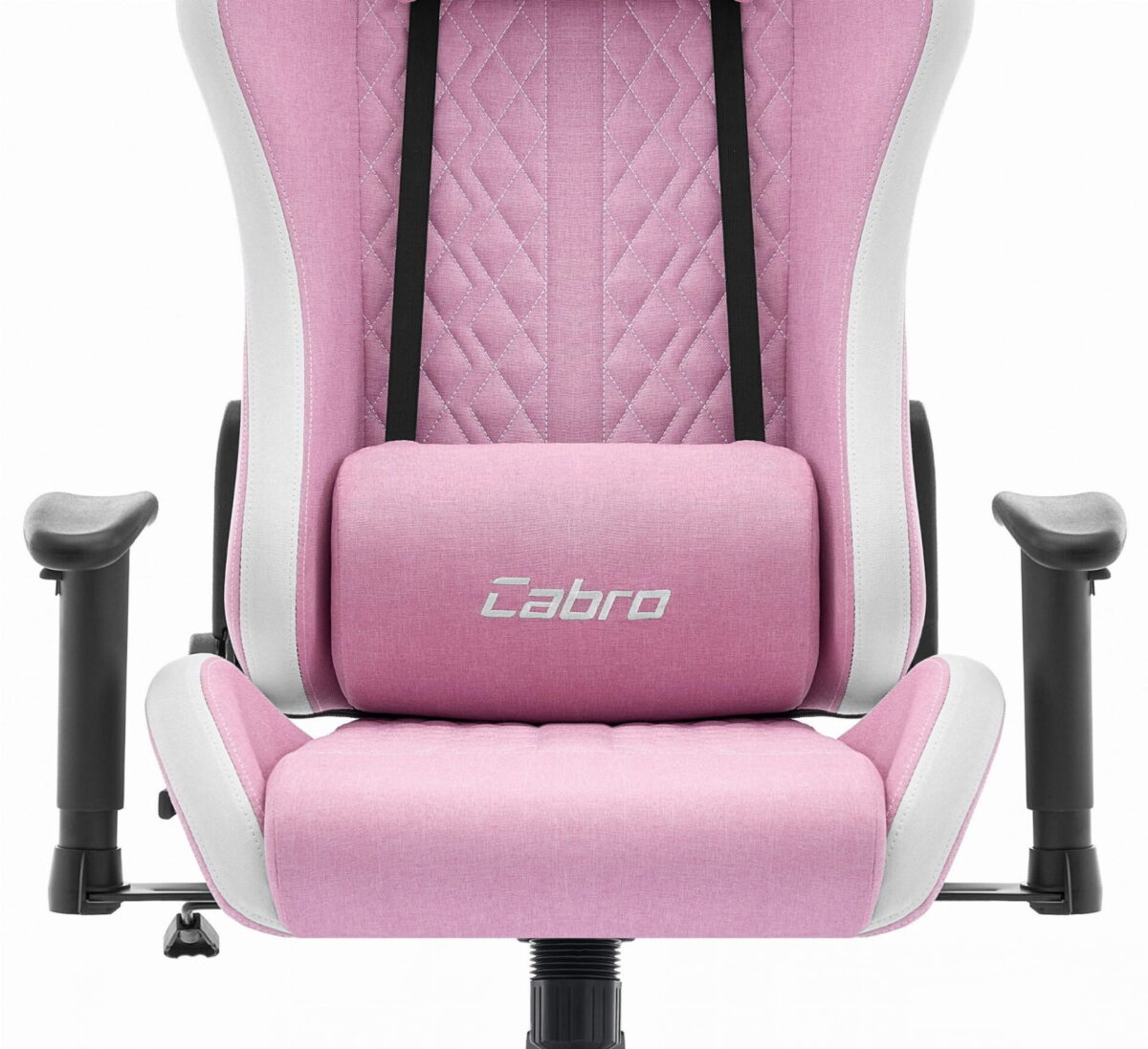 Ігрове крісло Cabro C508 Pink White тканина - Зображення 5