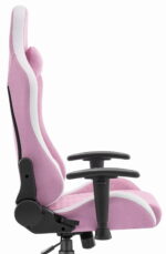 Ігрове крісло Cabro C508 Pink White тканина - Зображення 6