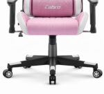 Ігрове крісло Cabro C508 Pink White тканина - Зображення 9