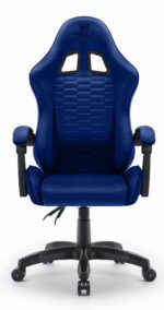 Геймерське комп'ютерне крісло тканинне Hell's Chair HC-1000 Dark Blue - Зображення 4