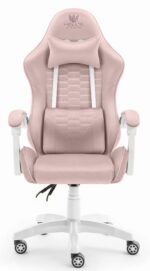 Геймерське крісло тканинне Hell's Chair HC-1000 Pink - Зображення 2