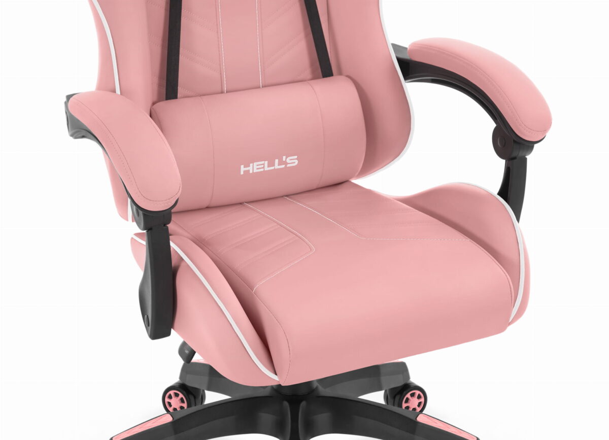 Геймерське крісло Hell's Chair HC-1007 Pink - Зображення 4