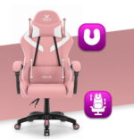 Геймерське крісло Hell's Chair HC-1007 Pink - Зображення 7