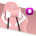 Геймерське крісло Hell's Chair HC-1007 Pink - Зображення 8