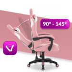 Геймерське крісло Hell's Chair HC-1007 Pink - Зображення 9