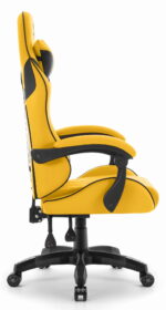 Геймерське комп'ютерне крісло Hell's Chair HC-1007 Yellow Black - Зображення 4