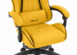 Геймерське комп'ютерне крісло Hell's Chair HC-1007 Yellow Black - Зображення 6