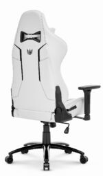 Геймерське комп'ютерне крісло Hell's Chair HC-1013 White Black - Зображення 4