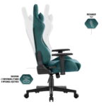 Геймерське крісло Hell's Chair HC-2000 Green тканина - Зображення 7