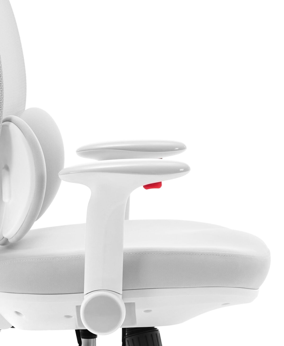 Геймерське комп'ютерне крісло Hell's Chair HC-999 Grey White - Зображення 3