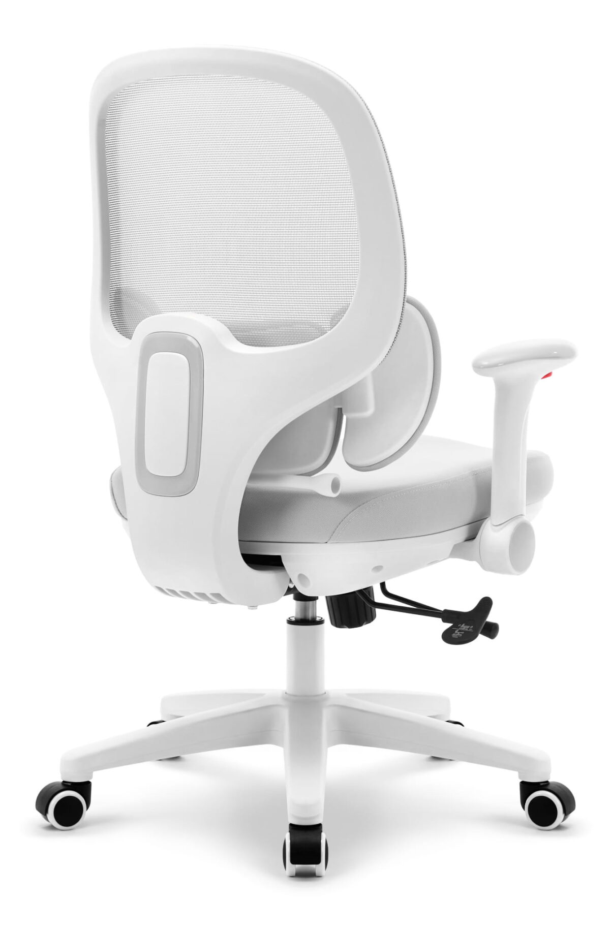 Геймерське комп'ютерне крісло Hell's Chair HC-999 Grey White - Зображення 5