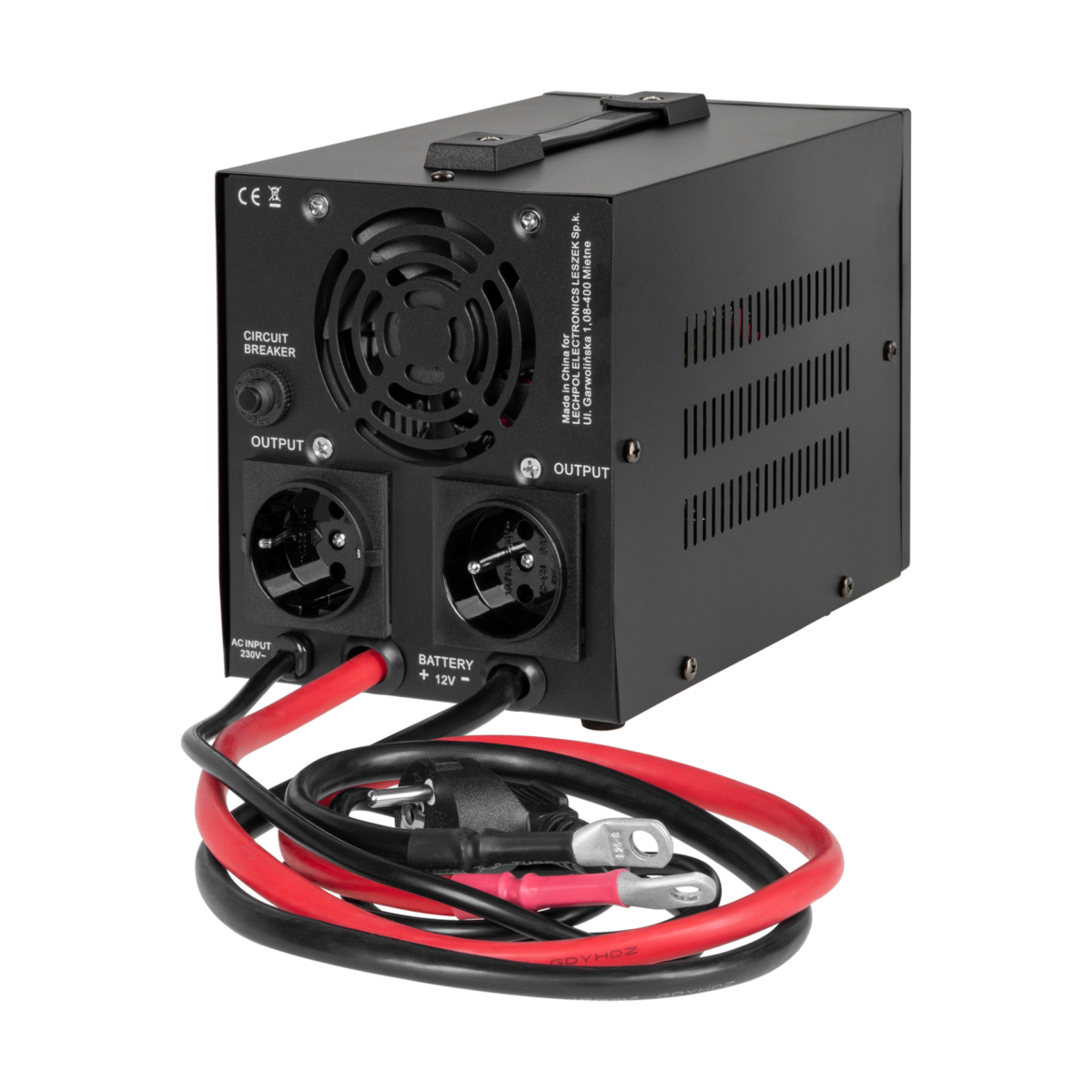 Джерело безперебійного живлення ДБЖ Rebel POWER-800-LFP4 RB-4027 - Зображення 2