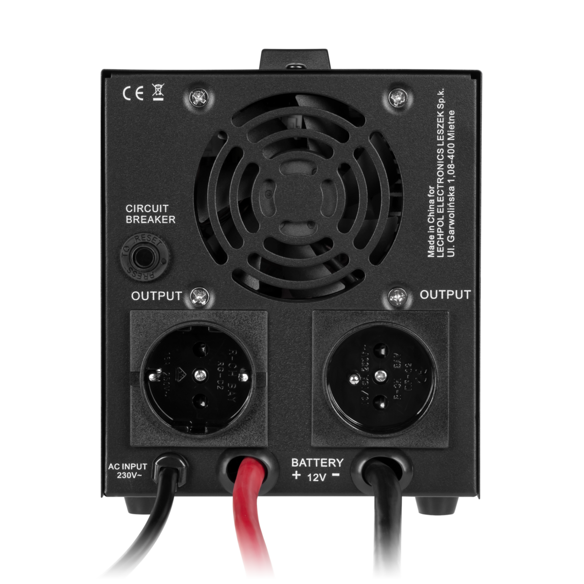 Джерело безперебійного живлення ДБЖ Rebel POWER-800-LFP4 RB-4027 - Зображення 3