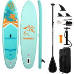 Надувна SUP-дошка FunWater SUPFW70A 3.5м бірюзова