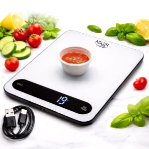 Кухонні ваги Adler AD 3177wb USB 10кг