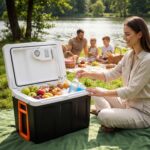 Автохолодильник туристичний дорожній холодильник Adler AD 8090 40 L