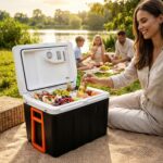 Автохолодильник туристичний дорожній холодильник Adler AD 8090 40 L