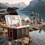 Автохолодильник туристичний дорожній холодильник Adler AD 8090 40 L