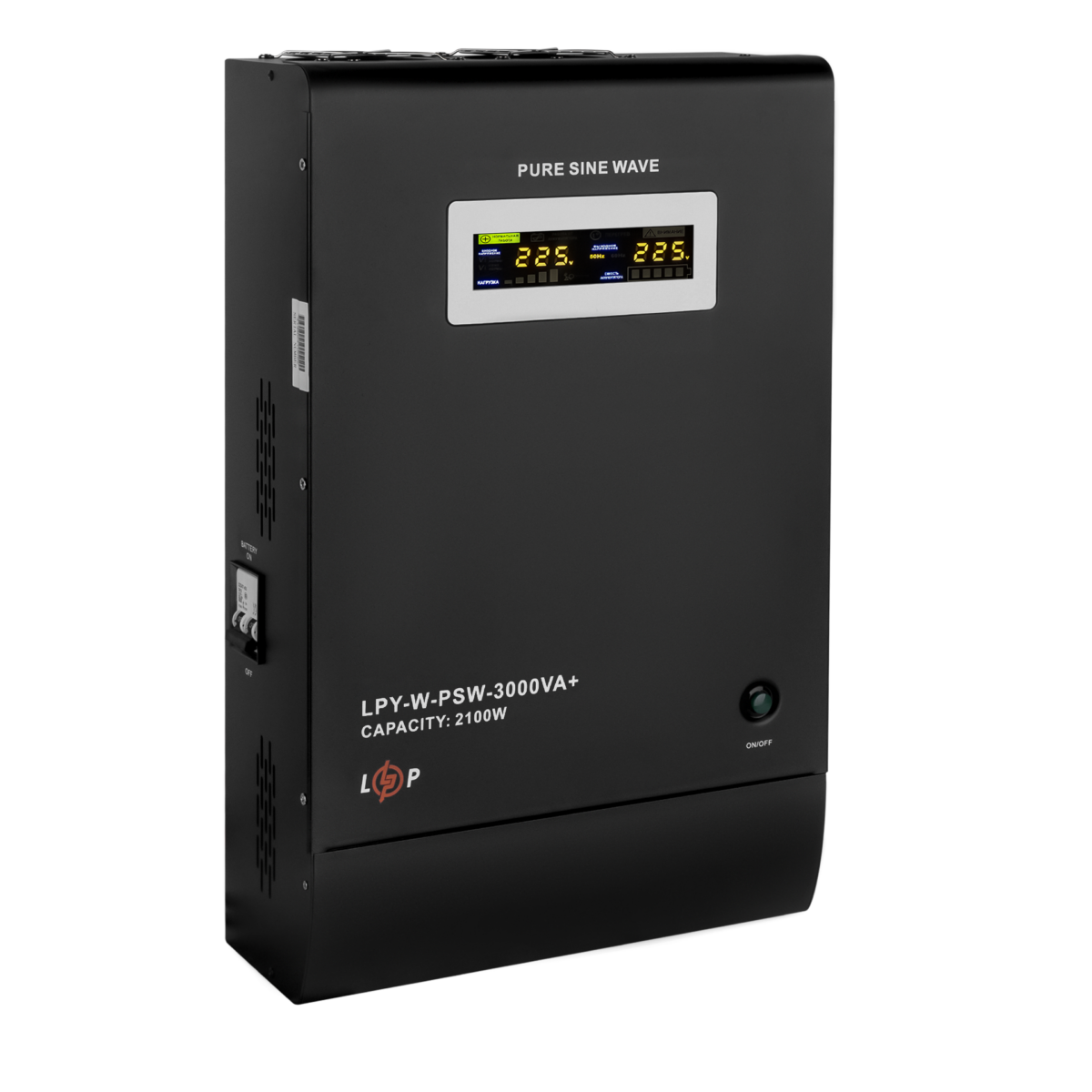 ДБЖ з правильною синусоїдою 48V LogicPower LPY-W-PSW-3000VA+(2100Вт) - Зображення 2