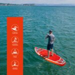 SUP дошка Funwater Feath-R Lite Koi 3.5м SUPFR01E - Зображення 6