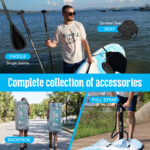 SUP-дошка надувна FunWater SUPFW07A 320 см синього кольору - Зображення 4