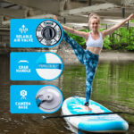 SUP-дошка надувна FunWater SUPFW07A 320 см синього кольору - Зображення 6
