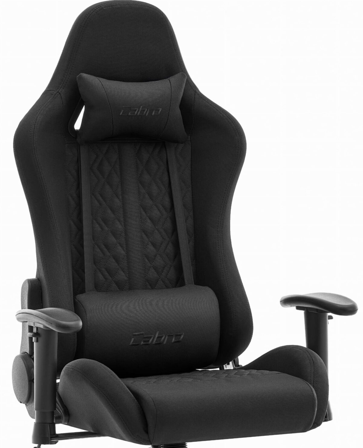 Ігрове комп'ютерне крісло Cabro C508 Black тканина - Зображення 8