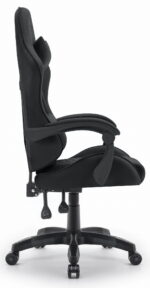 Геймерське крісло тканинне Hell's Chair HC-1000 Black - Зображення 2