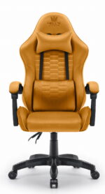 Геймерське крісло тканинне Hell's Chair HC-1000 Mustard - Зображення 2