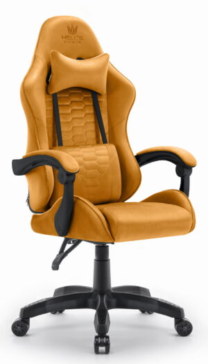 Геймерське крісло тканинне Hell's Chair HC-1000 Mustard