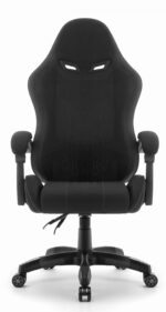 Геймерське комп'ютерне крісло Hell's Chair HC-1008 Black 2.0 тканина/сітка - Зображення 4