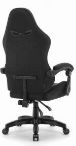 Геймерське комп'ютерне крісло Hell's Chair HC-1008 Black 2.0 тканина/сітка - Зображення 5