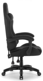 Геймерське комп'ютерне крісло Hell's Chair HC-1008 Black 2.0 тканина/сітка - Зображення 6