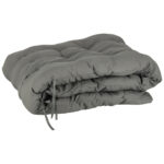 Розкладний шезлонг LUARO KX3149 GRAY з подушкою - Зображення 6