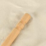 Гамак-бразильське крісло Ikonka KX3287 з підставкою для ніг 130 см бежеве - Зображення 8