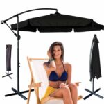 Садова парасоля LUARO KX3313 290см BLACK - Зображення 3