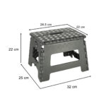 Cкладаний стілець Ikonka KX4404_1 39.5см GRAY - Зображення 3